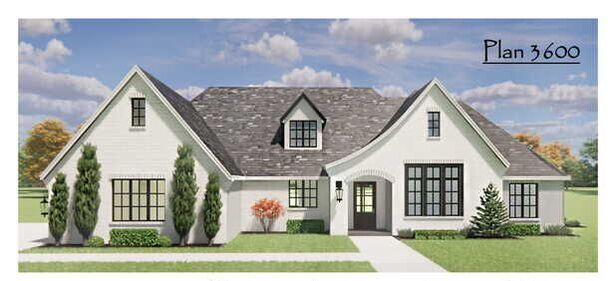 Plan 3600 home rendering