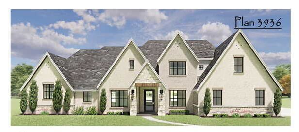 Plan 3936 home rendering