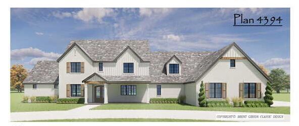 Plan 4394 home rendering