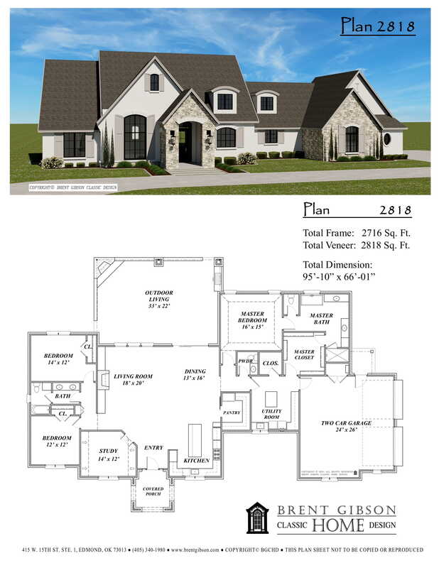 Plan 2818 floor plan thumbnail