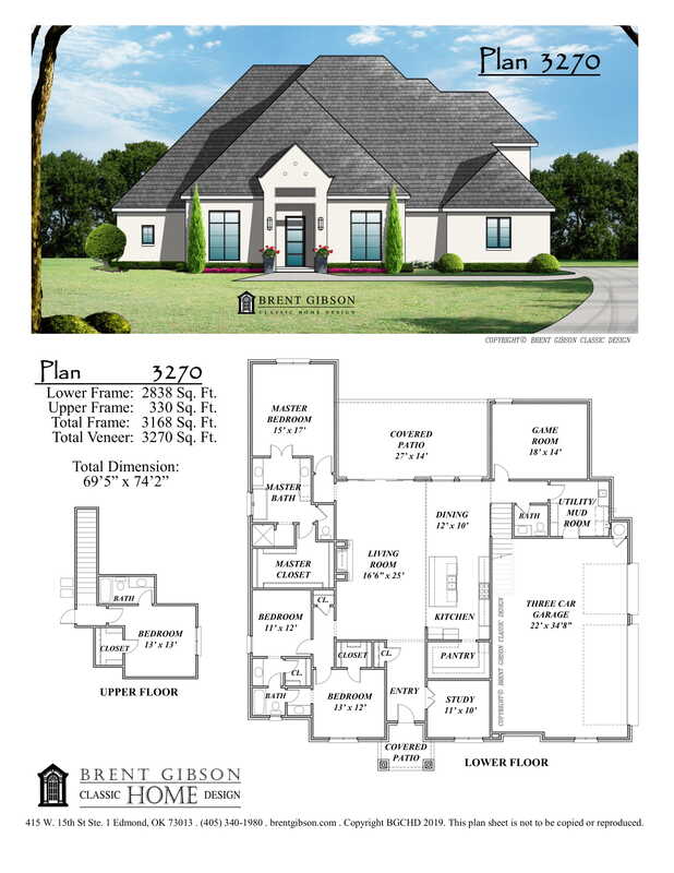 Plan 3270 floor plan thumbnail