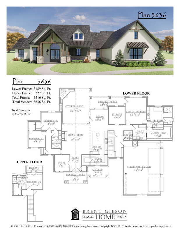 Plan 3636 floor plan thumbnail