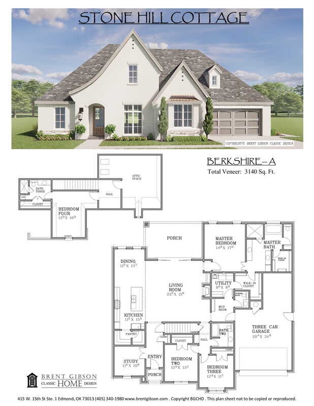 The Berkshire floor plan thumbnail