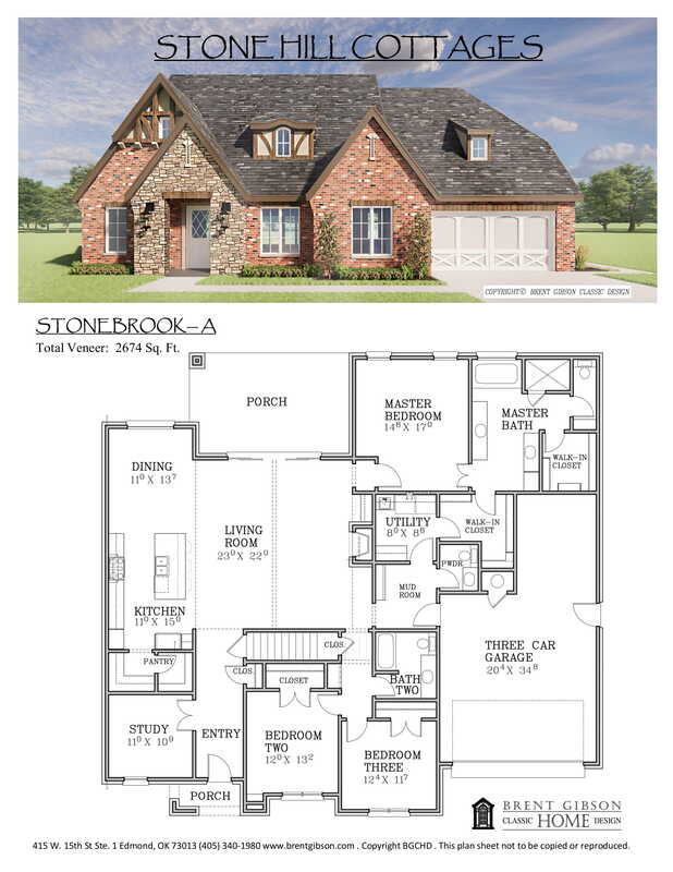 The Stonebrook floor plan thumbnail
